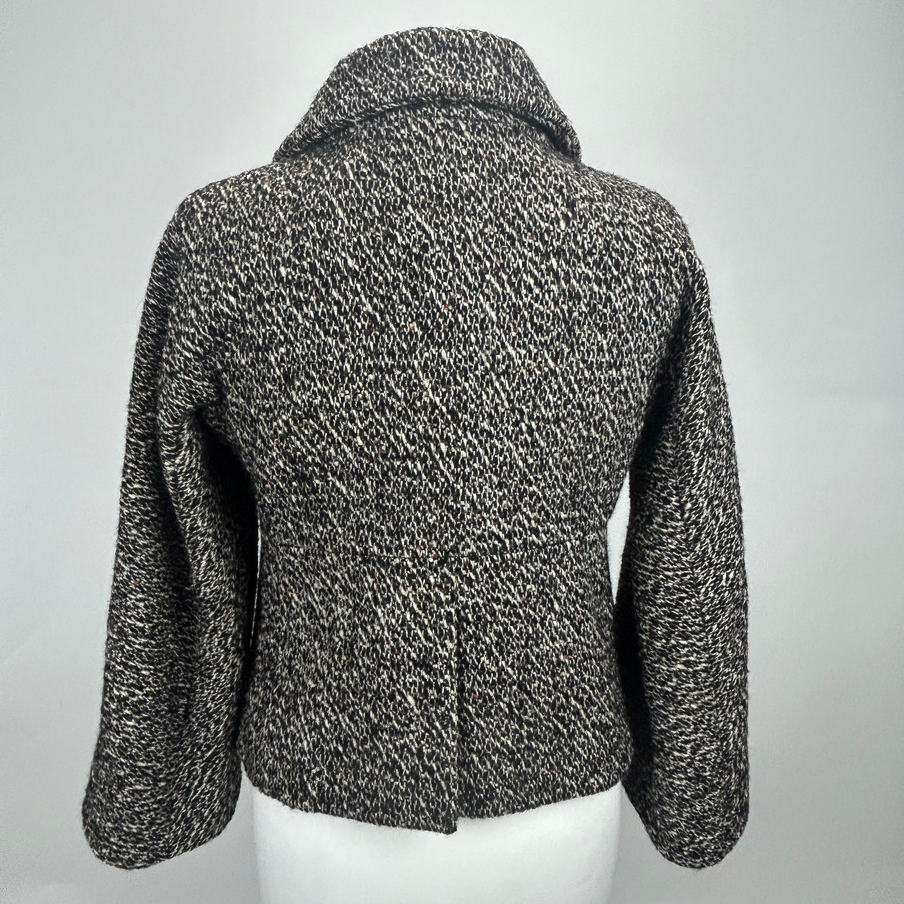 Celine New Monochrome Wool & Mohair Jacket S