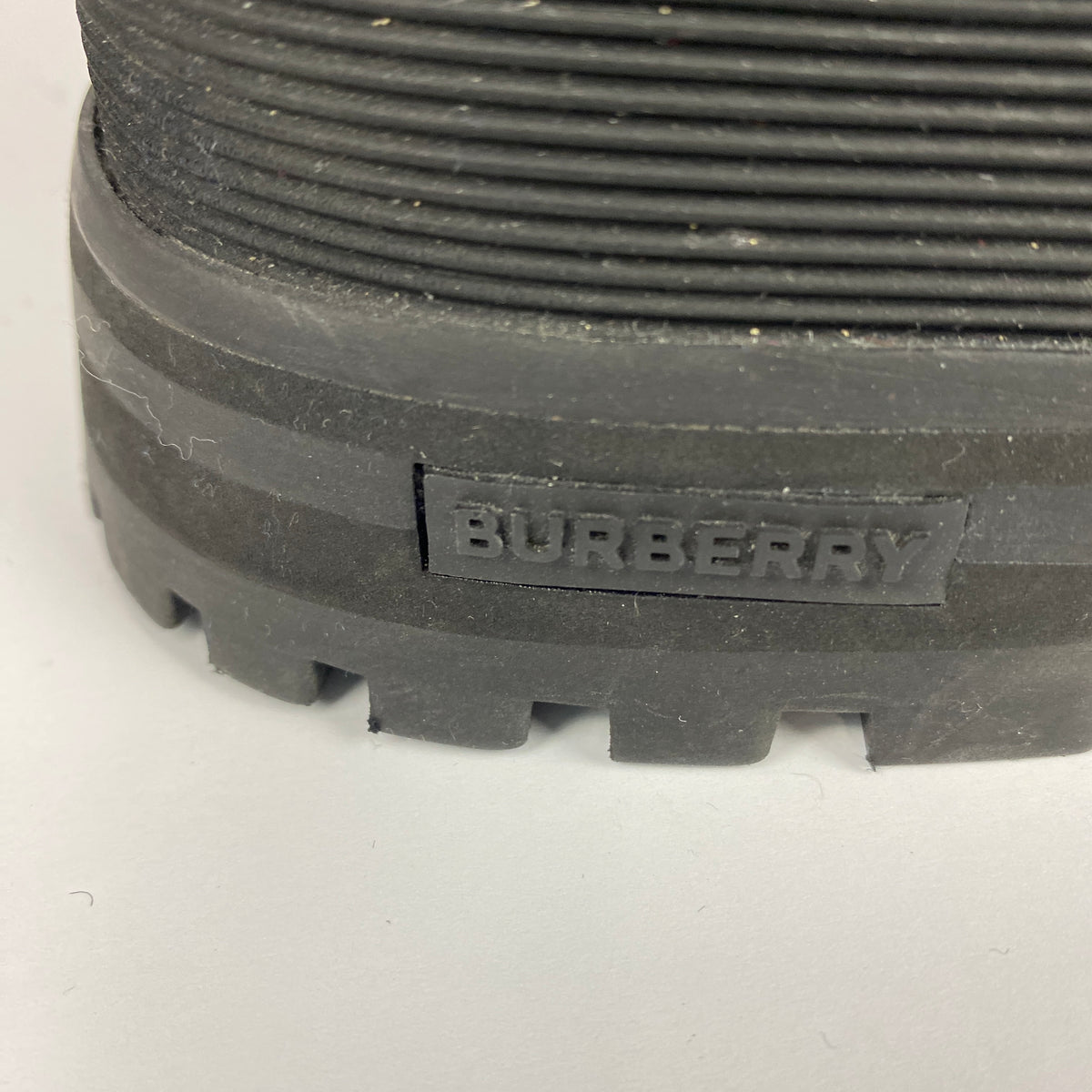 Burberry £730 Black Super Chunky Springton Combat Boots 41