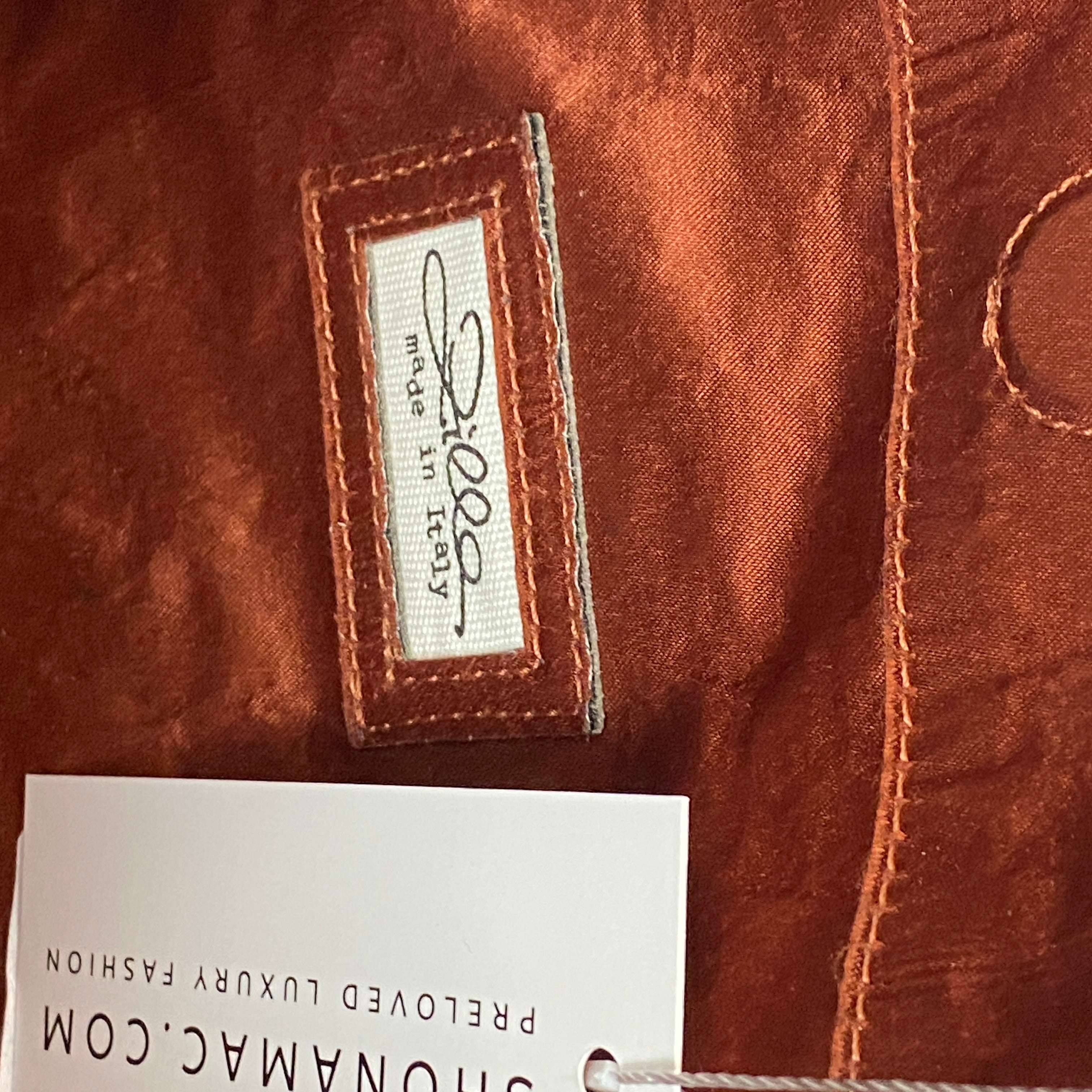 Zilla Copper Recycled Silk Satin East West Tote Bag