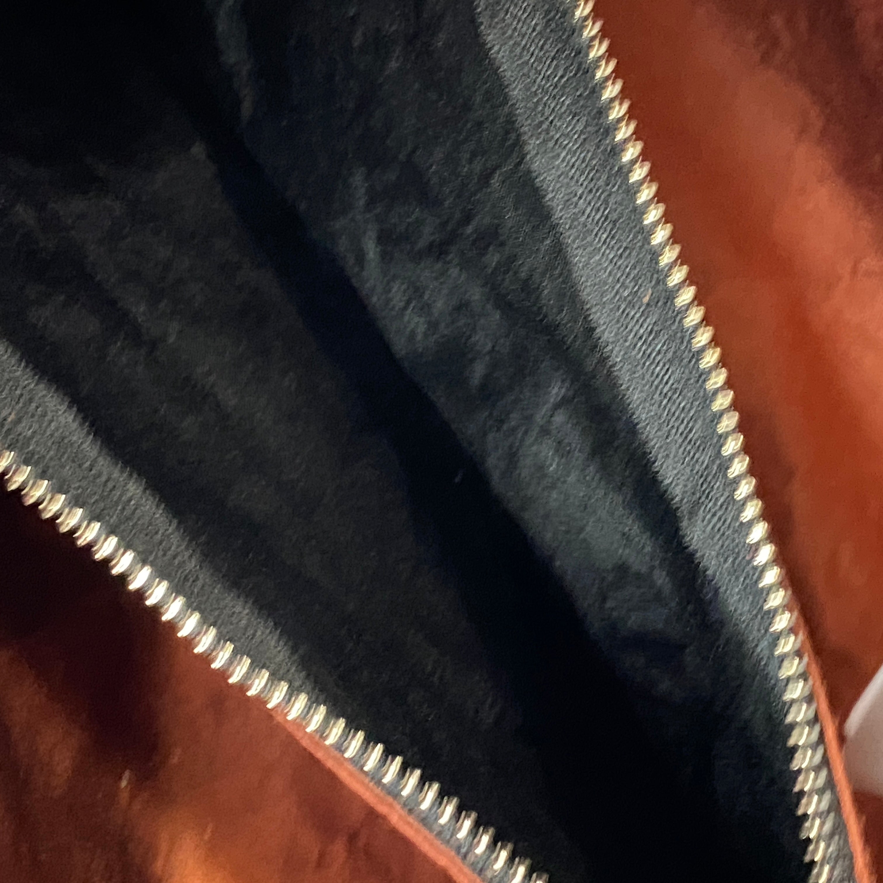 Zilla Copper Recycled Silk Satin East West Tote Bag