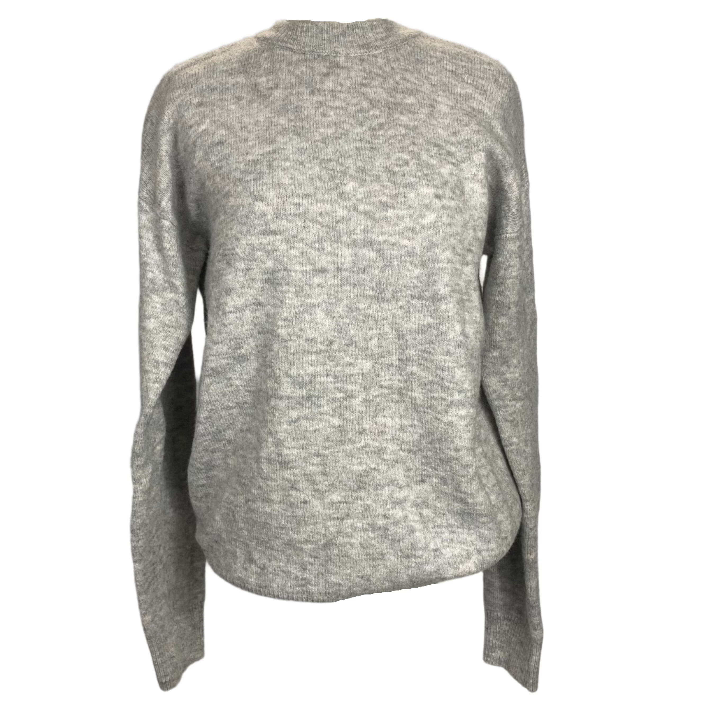 Tibi Pearl Grey Supersoft Oversize Sweater S