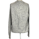 Tibi Pearl Grey Supersoft Oversize Sweater S