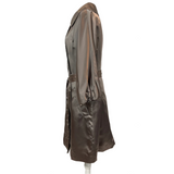 Prada Brand New Cafe Satin Evening Coat S