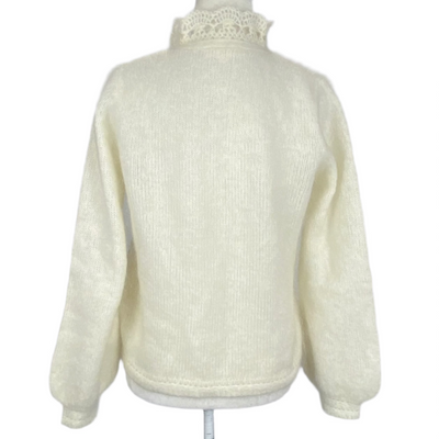 Sezane Brand New Cream Angie Cardigan S