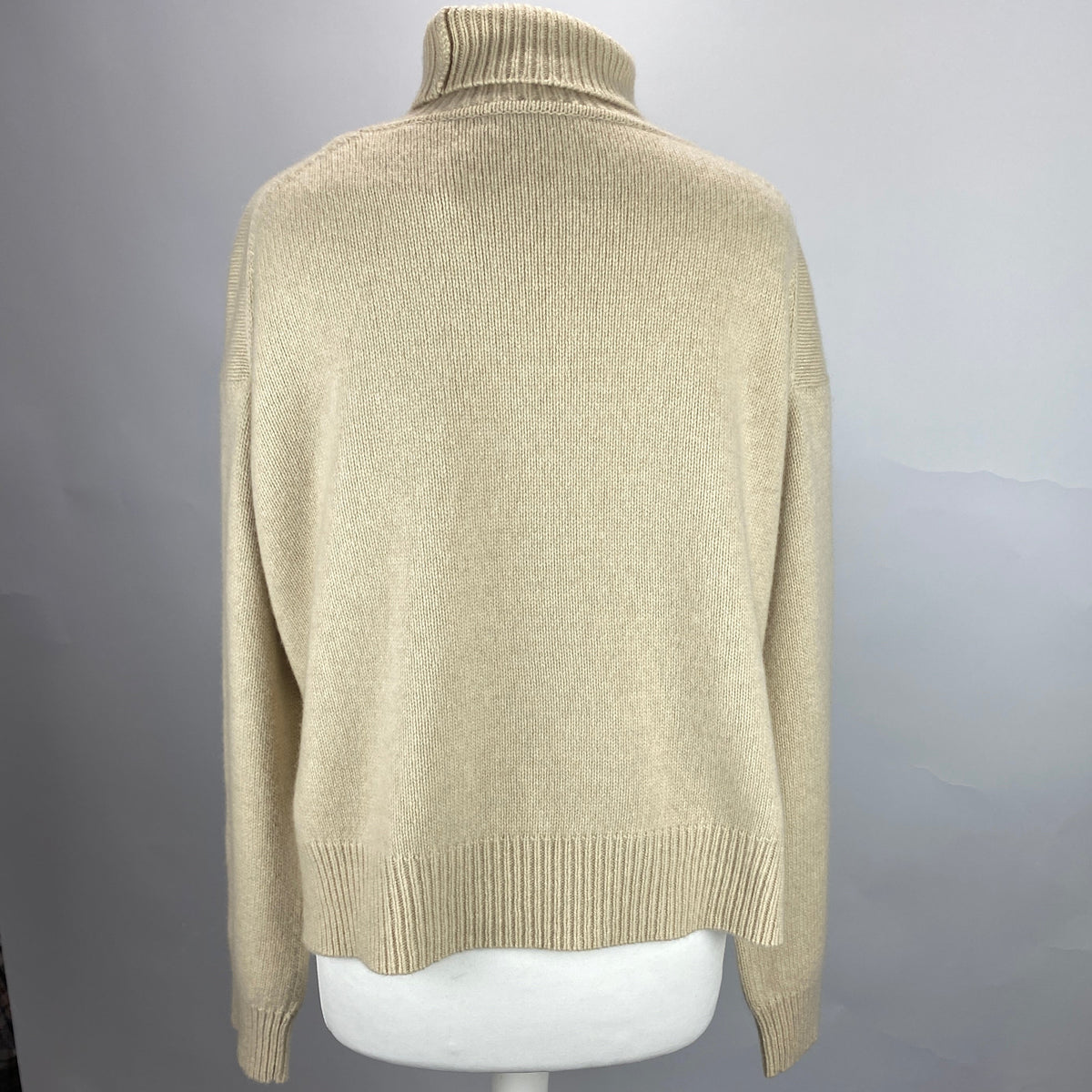 Rejina Pyo Deep Cream Cashmere Chunky Sweater S-L
