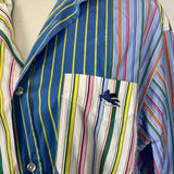 Etro Multi Stripe Oversize Cotton Shirt S