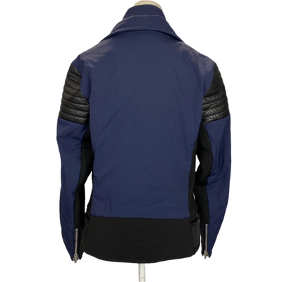 Fusalp £950 Navy & Black Biker-Style Ski Jacket M