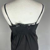 Deiji Studios Brand New £210 Black Cotton Poplin Strappy Dress XS