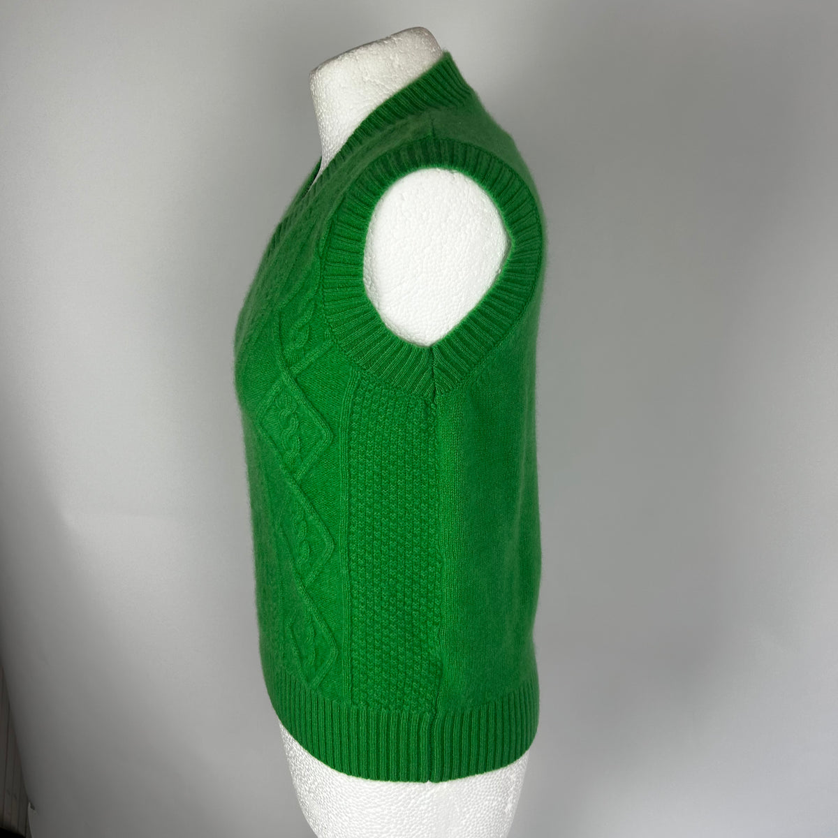 Jumper 1234 Emerald Cashmere Sweater Vest S