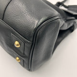 Mulberry £1095 Black Pebbled Large Bayswater Bag