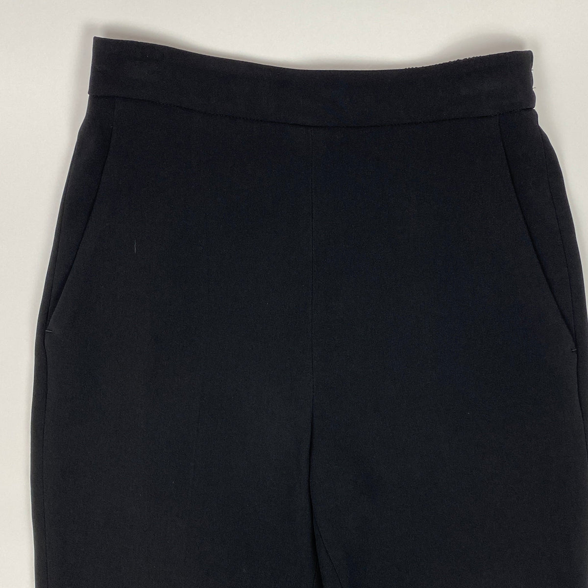 Stella McCartney Black Crepe Luxe Jogging Pants XXS
