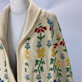 The Great Brand New £424 Ecru Garden Lodge Intarsia Cardigan XS