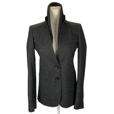 Gucci Charcoal Wool & Cashmere Two-Way Jacket XXS/XS