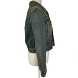 Saint Laurent £1320 Vintaged Denim Jacket XS