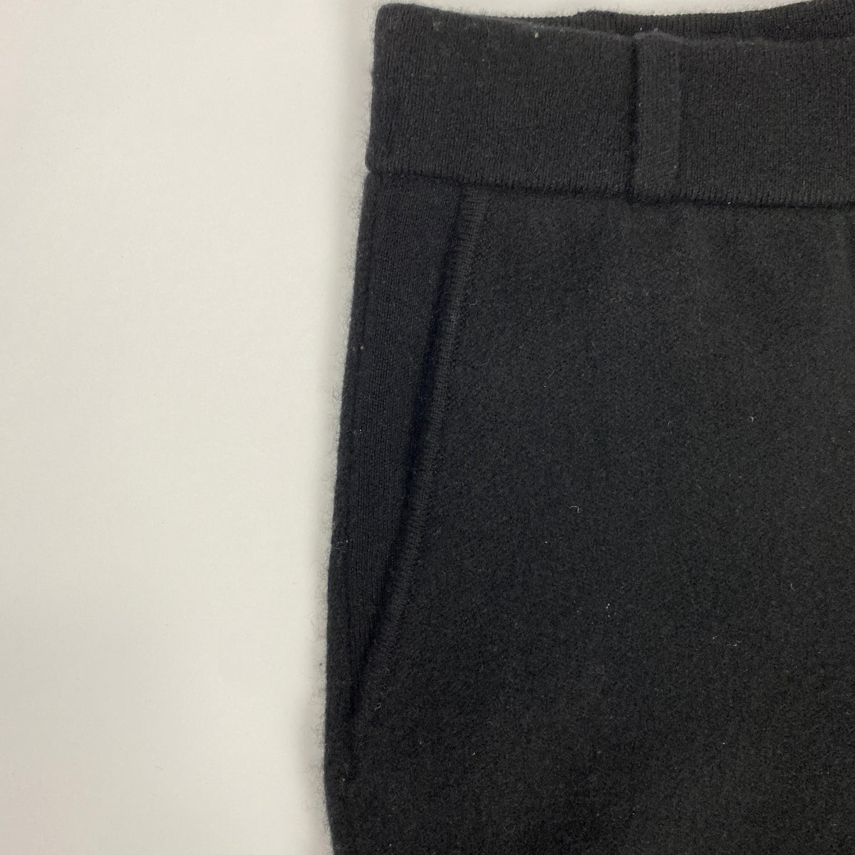 Guest in Residence £452 Black Cashmere Knit Pants XS