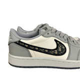 Dior x Nike Air Jordan 1 Low Sneakers 38.5