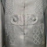 Gucci Cream Metallic Brocade Silk & Cotton Jacket XS