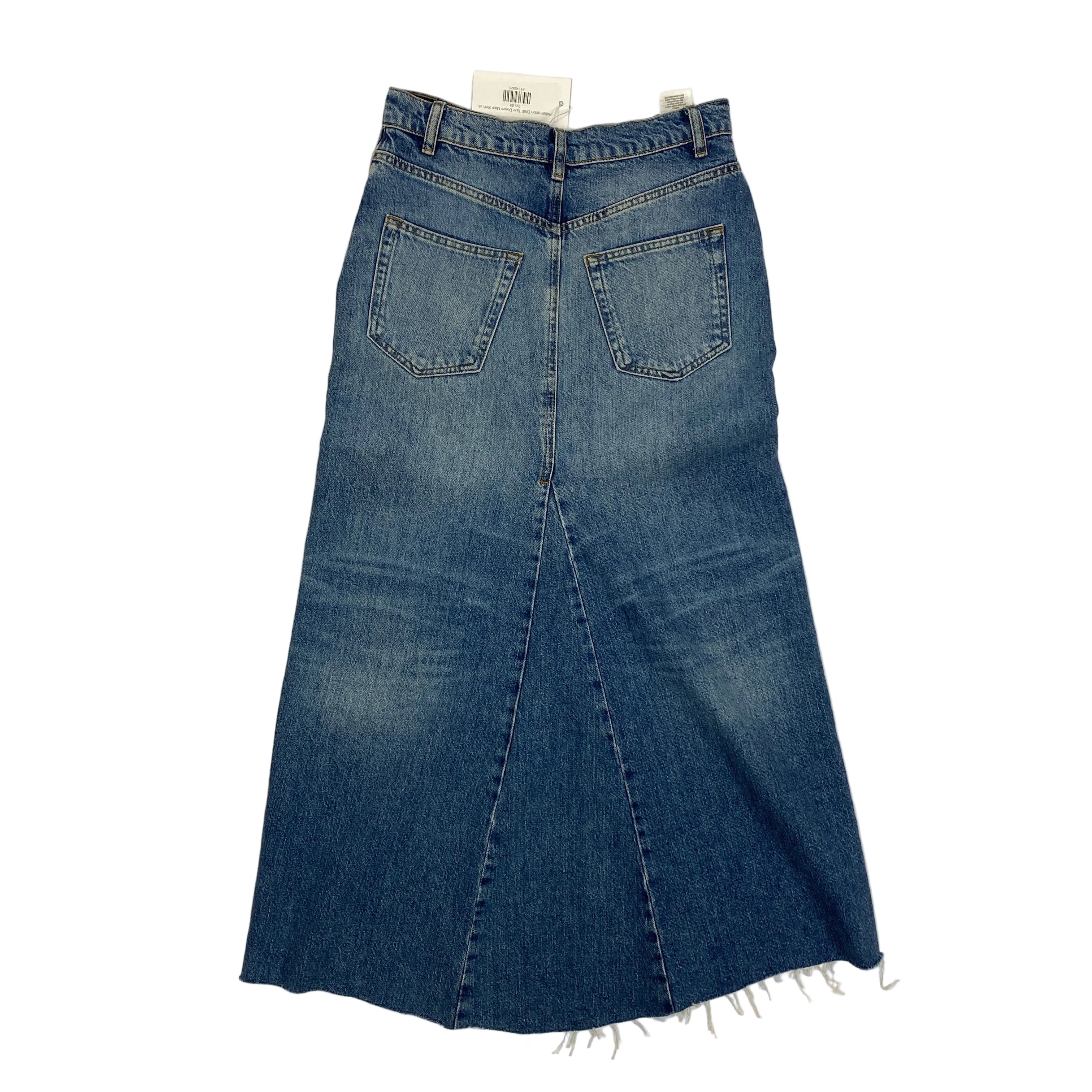 Reformation £260 Tazz Denim Maxi Skirt 25