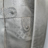 Gucci Cream Metallic Brocade Silk & Cotton Jacket XS