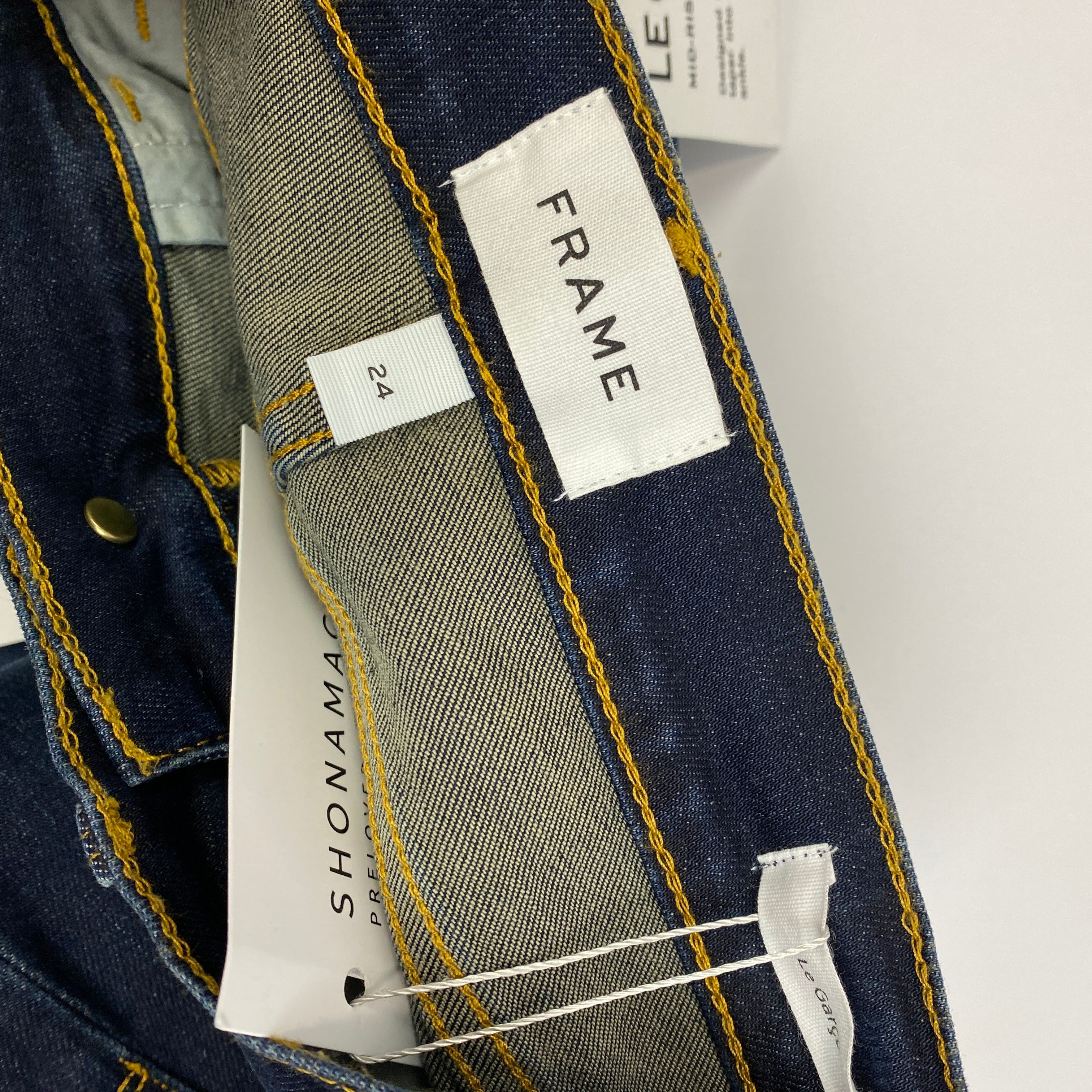 Frame New Vintaged Le Garcon Crop Jeans 24