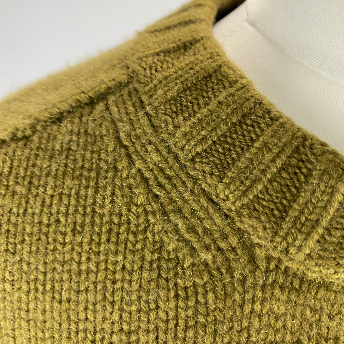 Khaite £1100 Khaki Cashmere Chunky Sweater XS