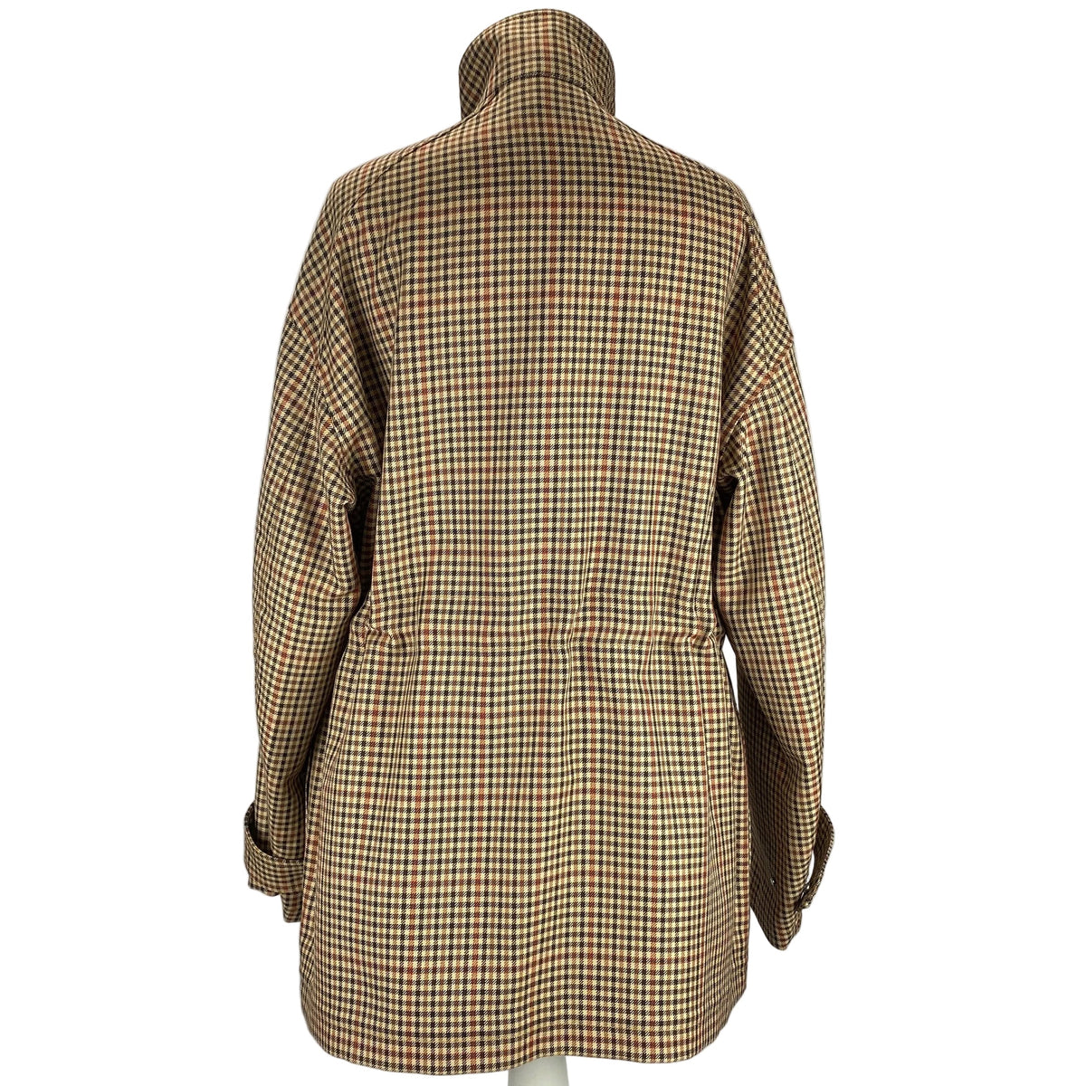 Joseph New £870 Calypso Checked Wool-Blend Jacket M-L