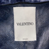 Valentino New Soft Grey Curly Shearing Longline Gilet S