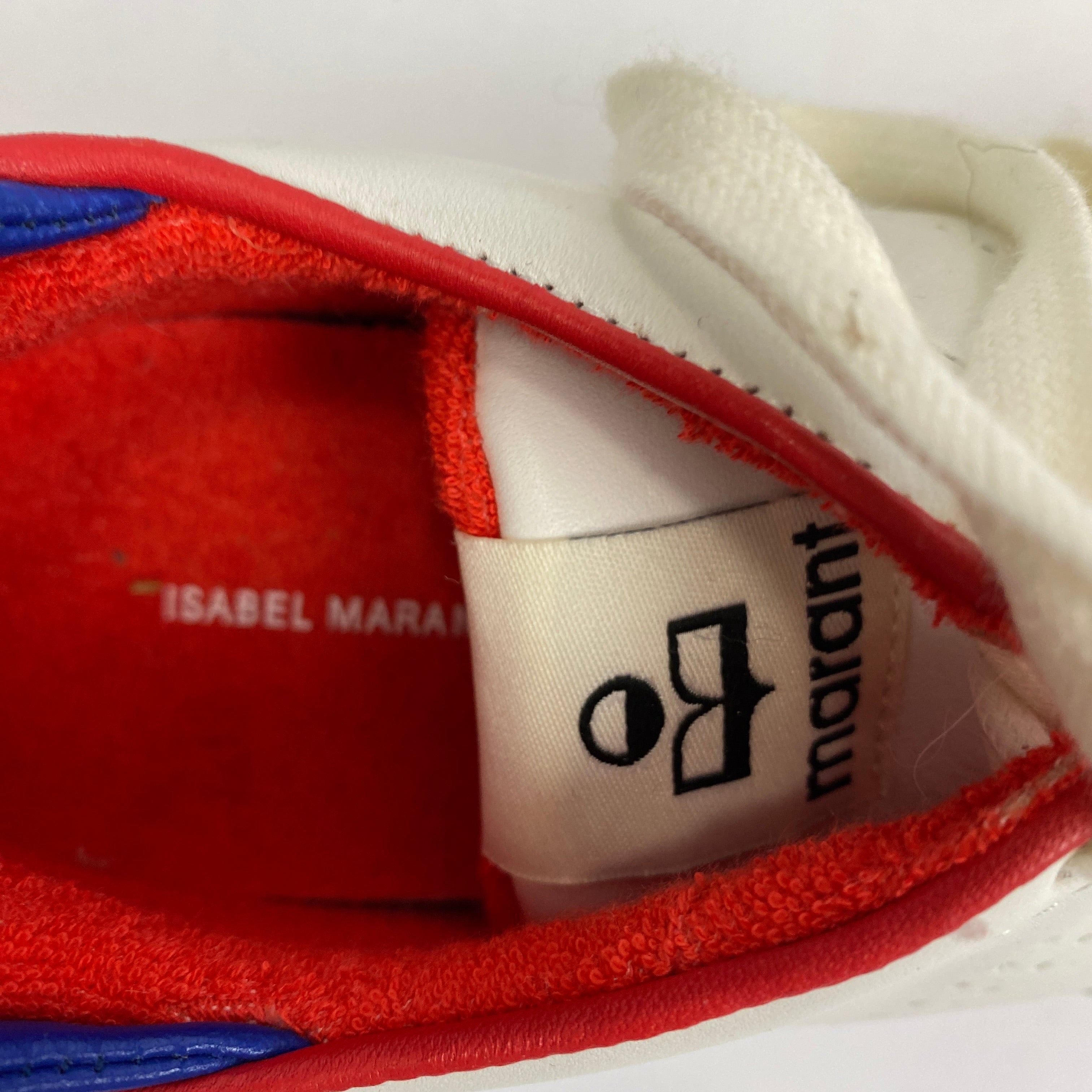 Isabel Marant White Leather Emree Trainers 38