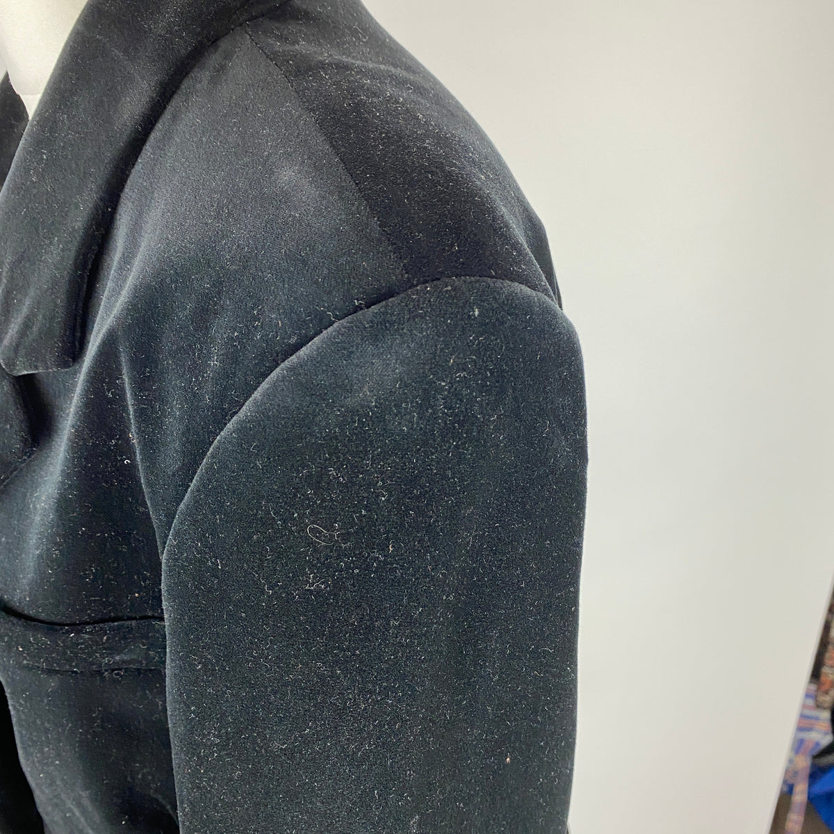 Frame Black Velvet Classic Blazer M