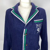 Polo Ralph Lauren £949 Navy Tennis Towelling Blazer XS/S