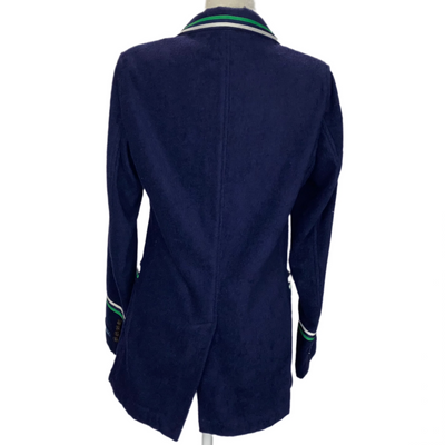 Polo Ralph Lauren £949 Navy Tennis Towelling Blazer XS/S