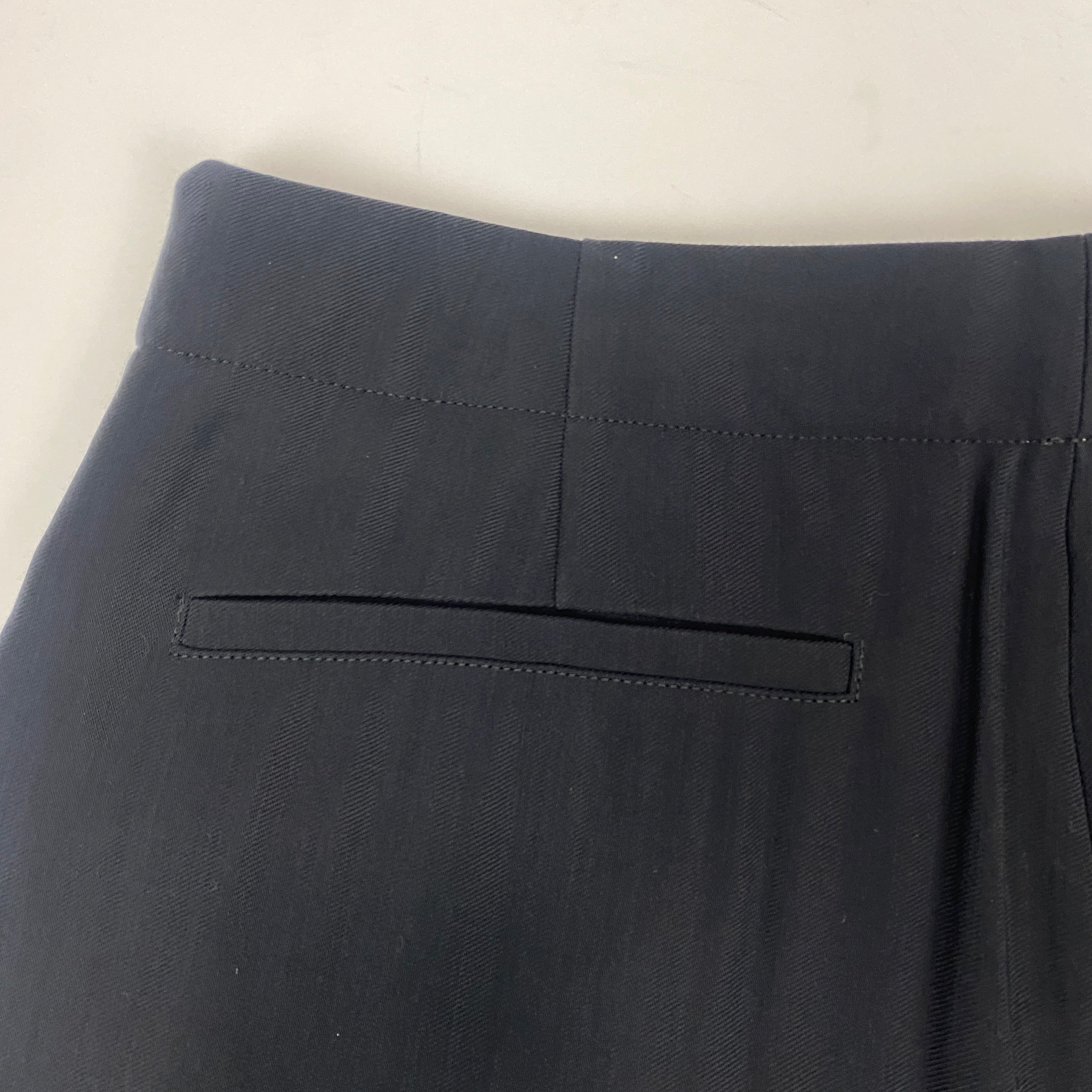Studio Nicholson New £450 Darkest Navy Tailored Curve Leg Pants S