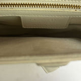Dior £3450 Ultra Matte Cream Calfskin Medium Saddle Bag