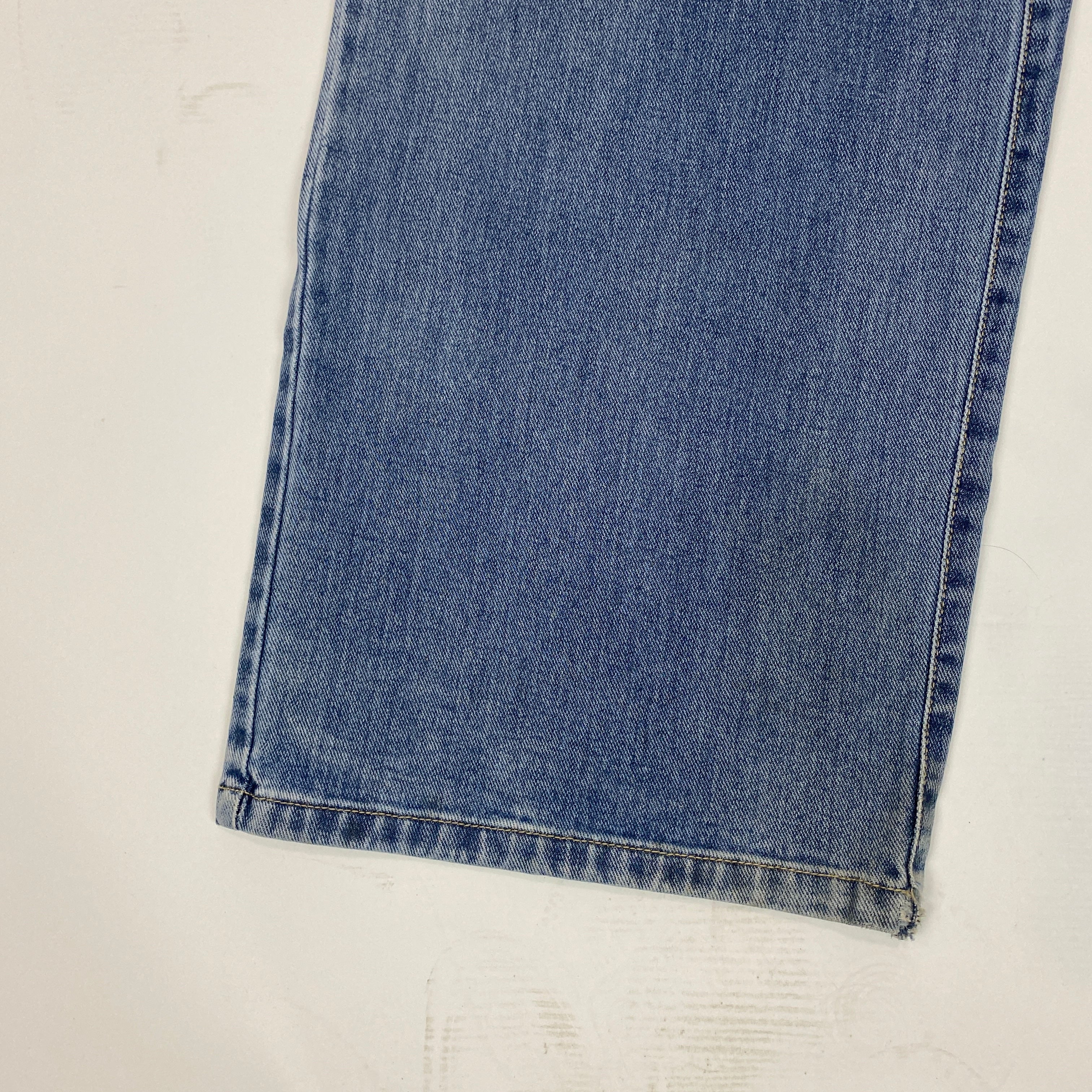 Tibi £500 Spring Denim Triple Pleat Jeans 28