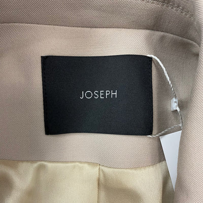 Joseph Brand New £645 Putty Stretch Wool Jaden Jacket XS