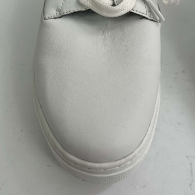 Eileen Fisher White Leather Penni Lightweight Trainers 37.5