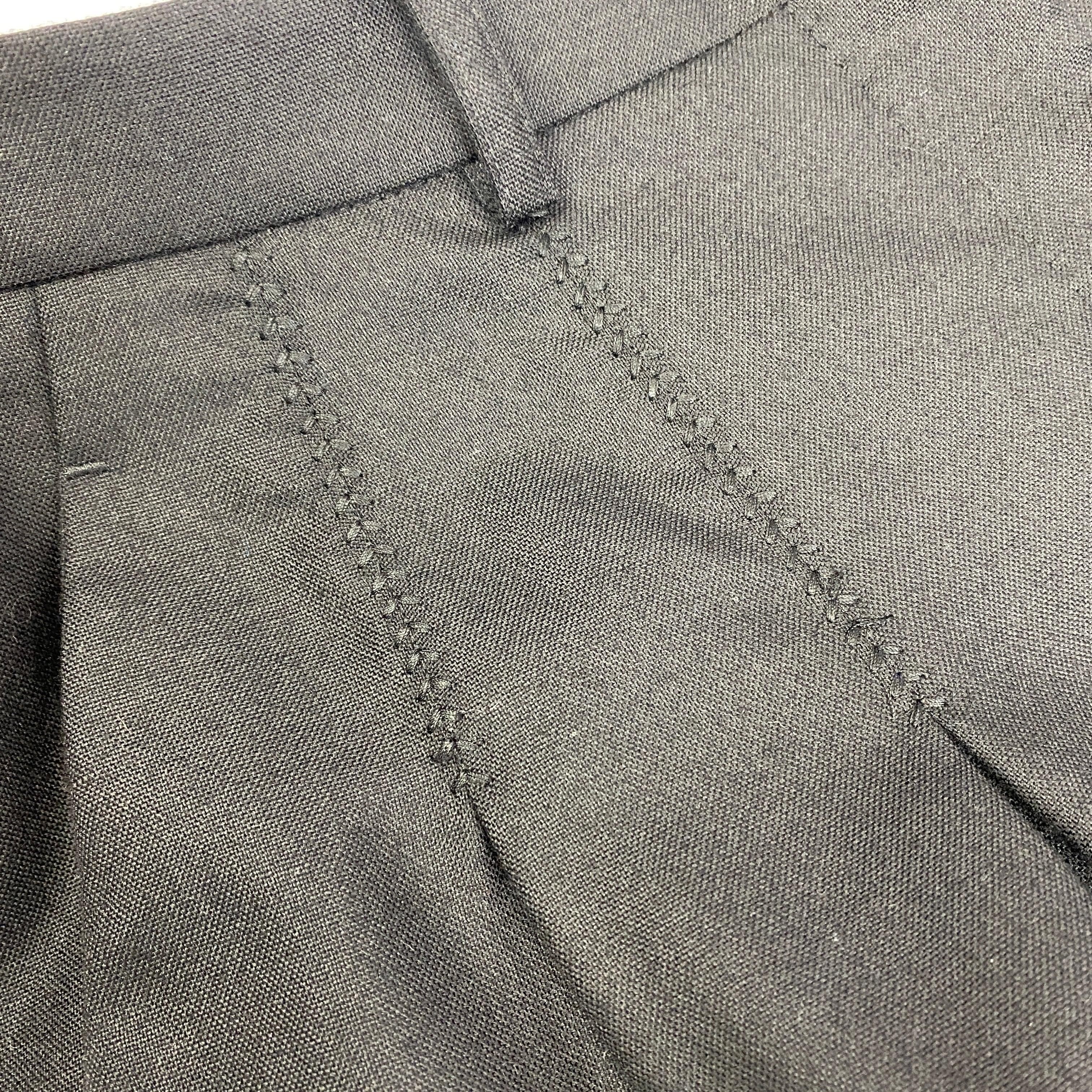 Gabriela Hearst £1040 Black Cashmere Wide Leg Trousers M