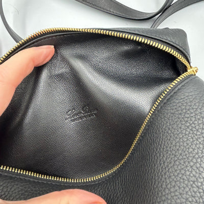 Loro Piana Brand New £2500 Black Extra Pocket Mini L19 Pouch Bag