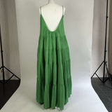 Kalita Brand New £500 Apple Green Cotton Tiered Sundress XXS/XS/S/M/L