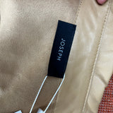 Joseph £995 Camel Leather Coen Nappa Jacket XXS/XS