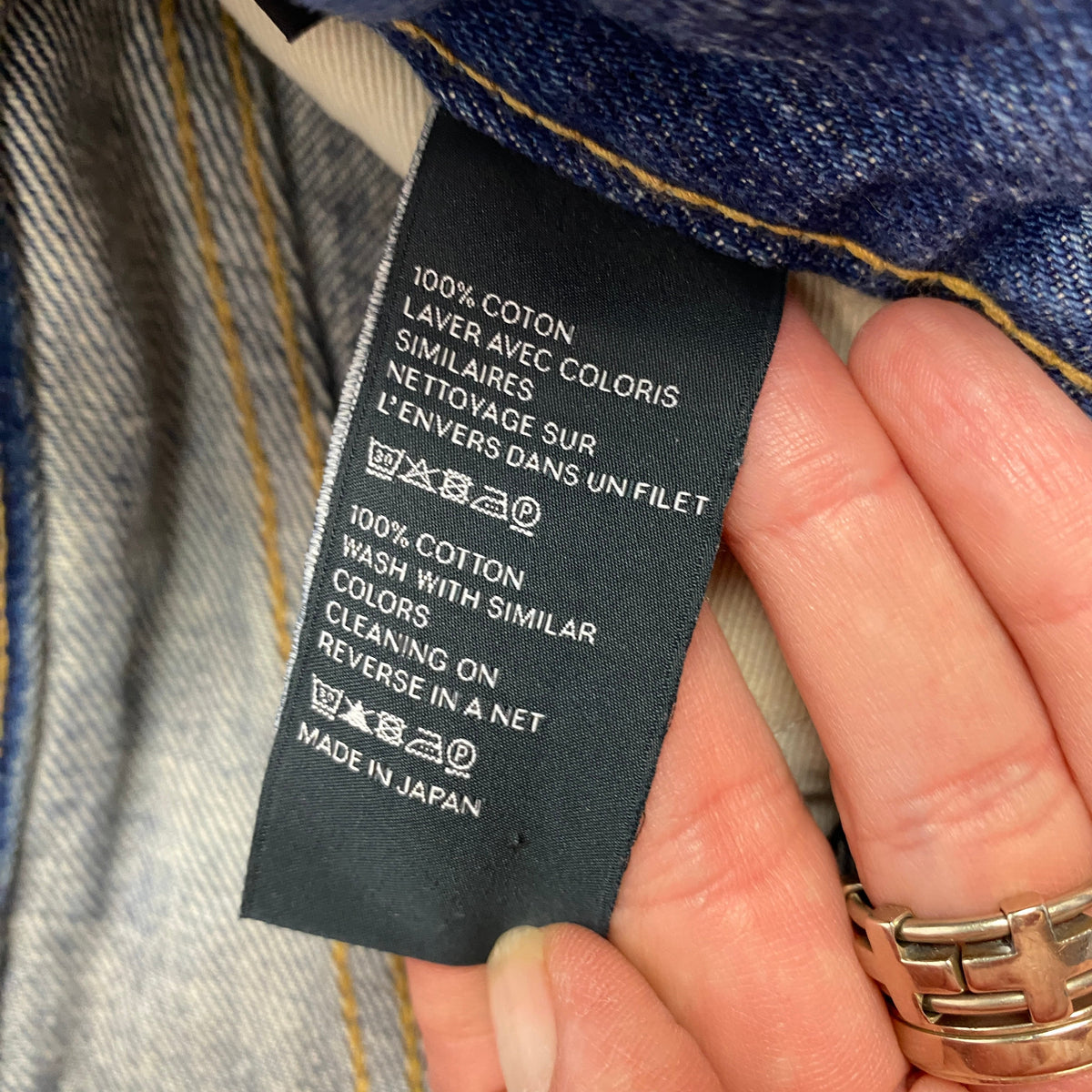 Celine New £890 Vintaged Margaret Gourmette Jeans 25