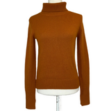 Joseph Brand New Cinnamon Cashmere Polo Neck Sweater XS