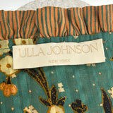 Ulla Johnson Brand New Jade & Apricot Print Tunic Top XS