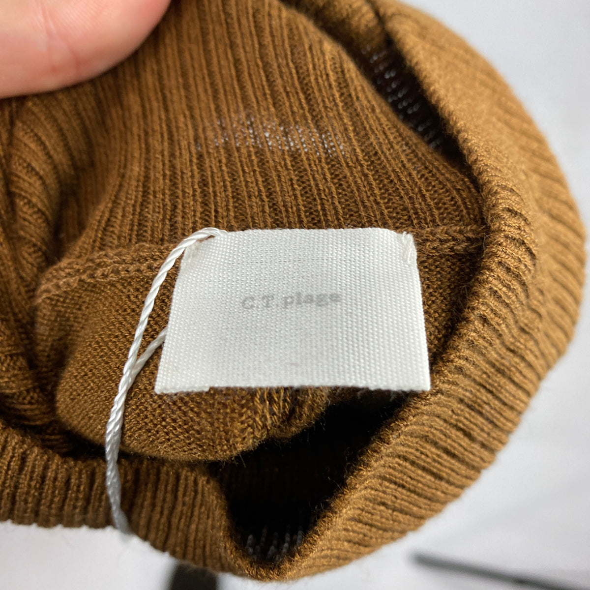CT Plage New Cinnamon Silk & Cashmere Roll Neck Sweater S-XL