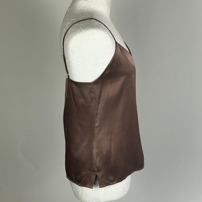 L'Agence Brand New £190 Soft Mauve Silk Camisole XS