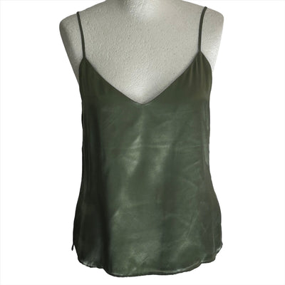 L'Agence Brand New £190 Light Ivy Silk Camisole XS