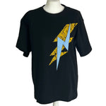 Isabel Marant Brand New Black Lightening Bolt Tee XL