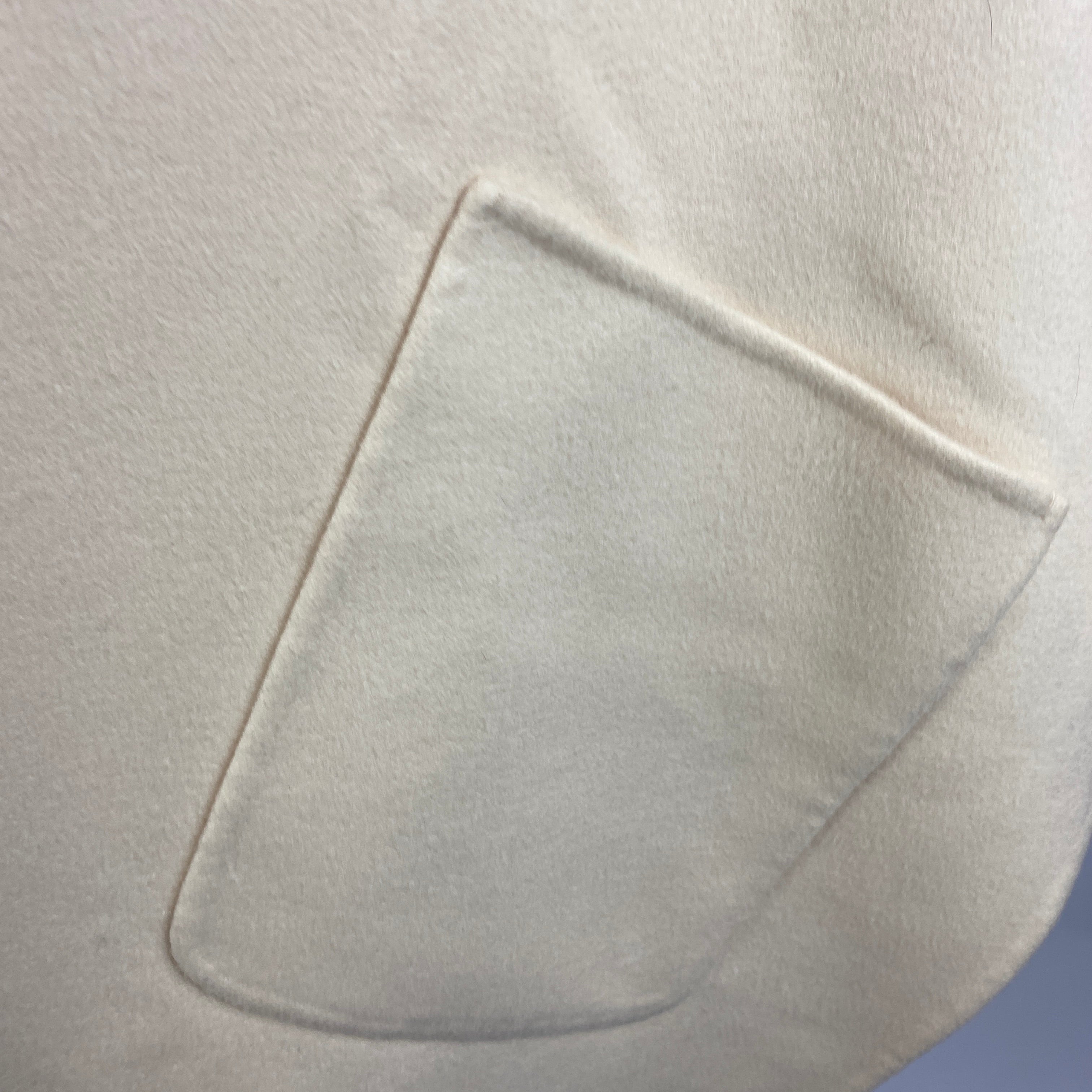 Loro Piana £4000 Cream Cashmere Poncho Jacket O/S