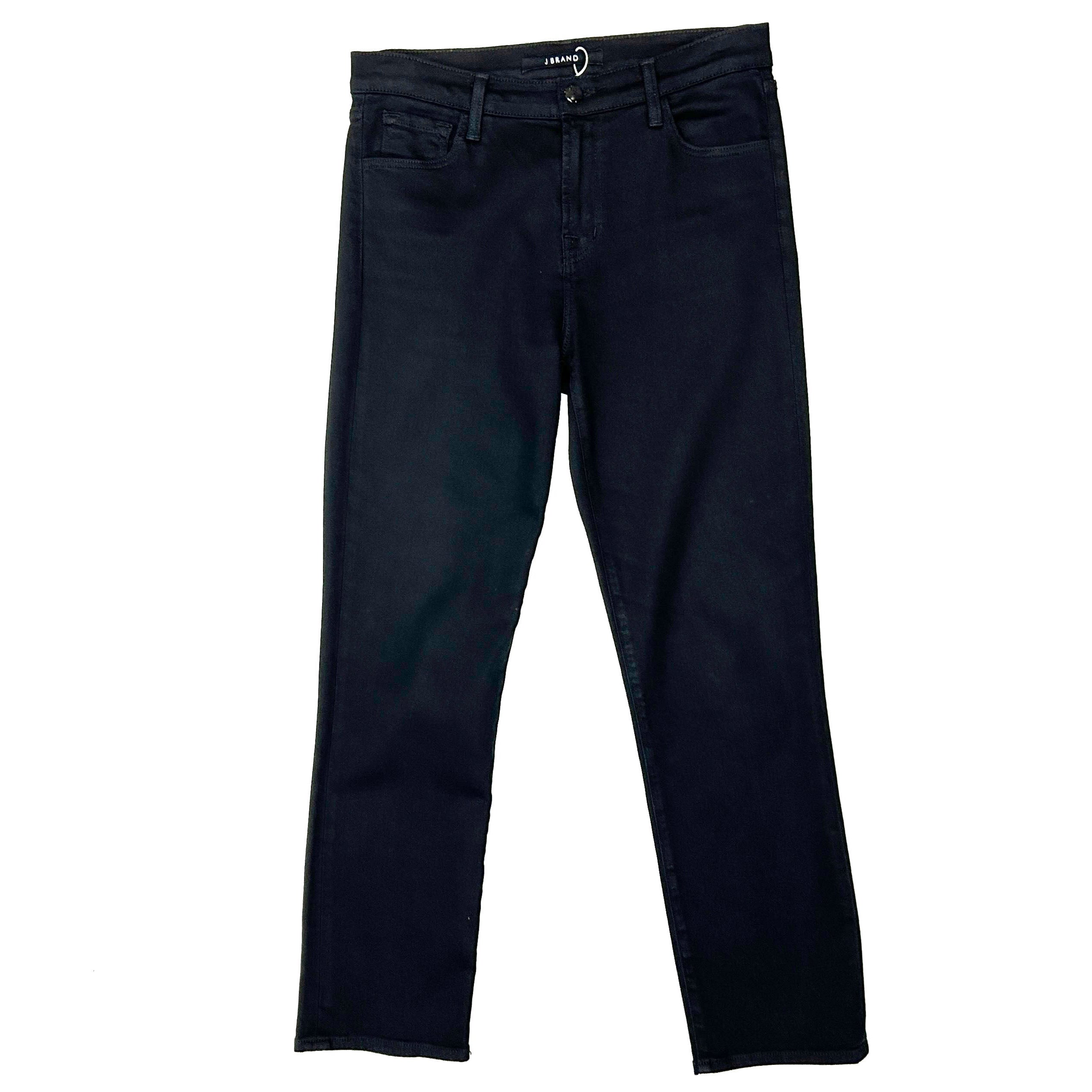 J Brand Black Ruby High Rise Crop Jeans 26