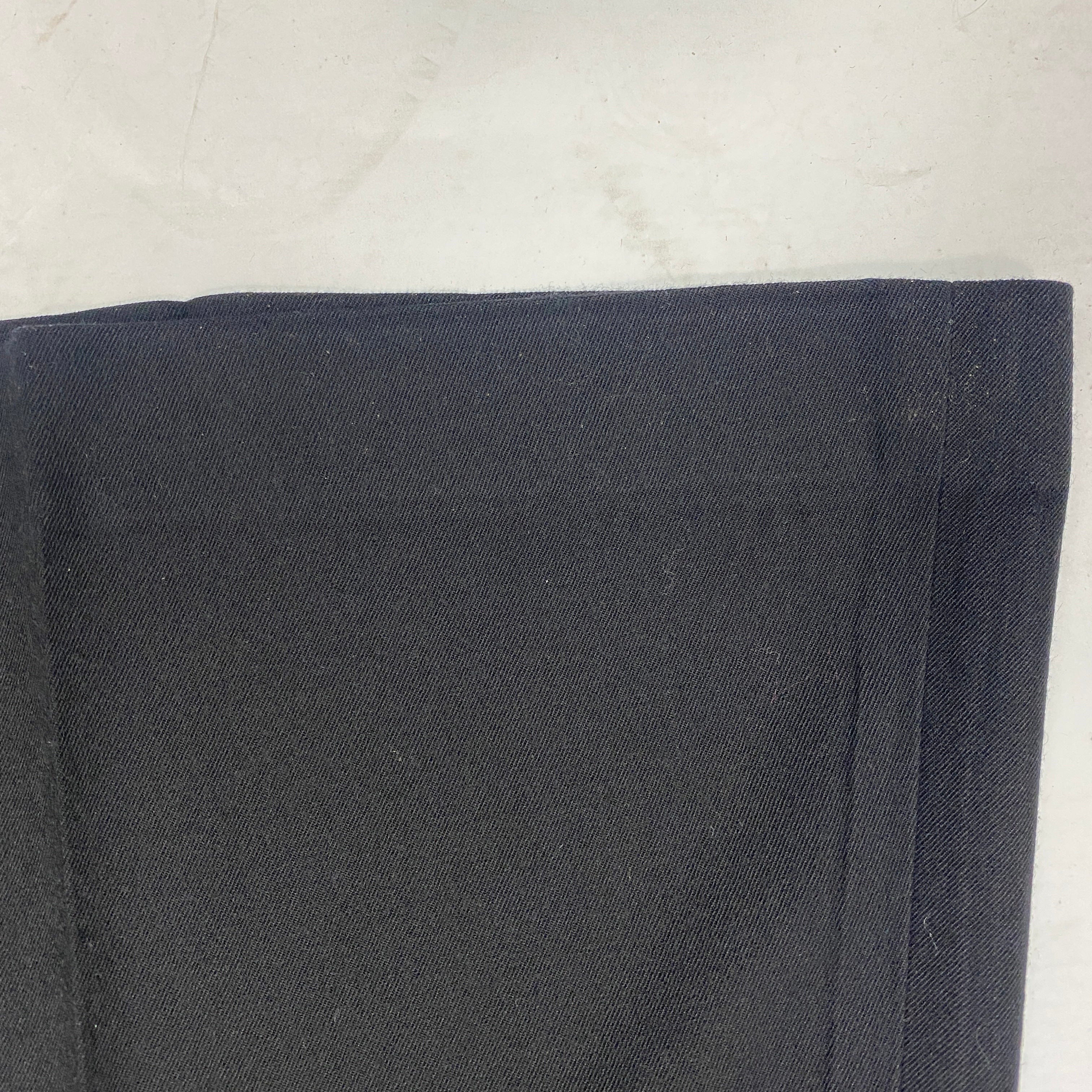 Raey Black Pure Wool Flared Leg Pants S
